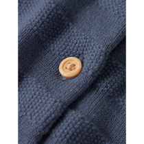 NAME IT Strik Cardigan Kop Vintage Indigo